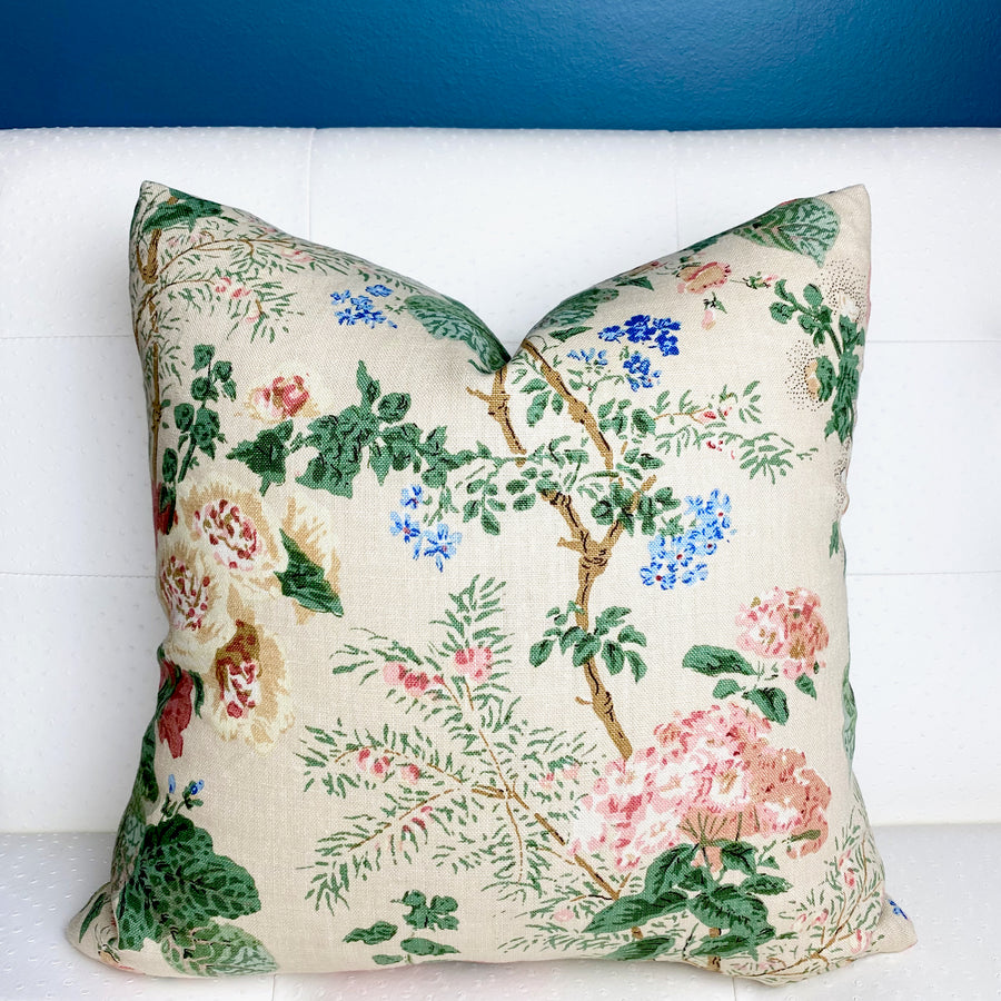 Lee Jofa Althea Linen Pillow Cover BACKORDERED