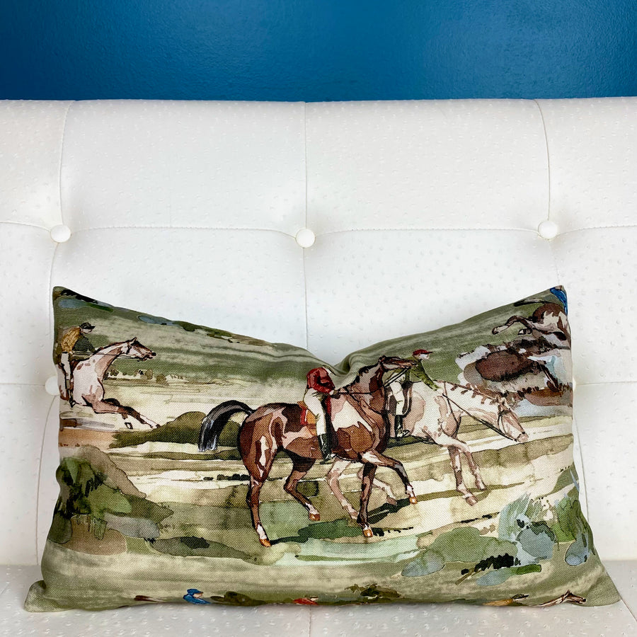 Mulberry Morning Gallop Pillow Cover BACKORDERED