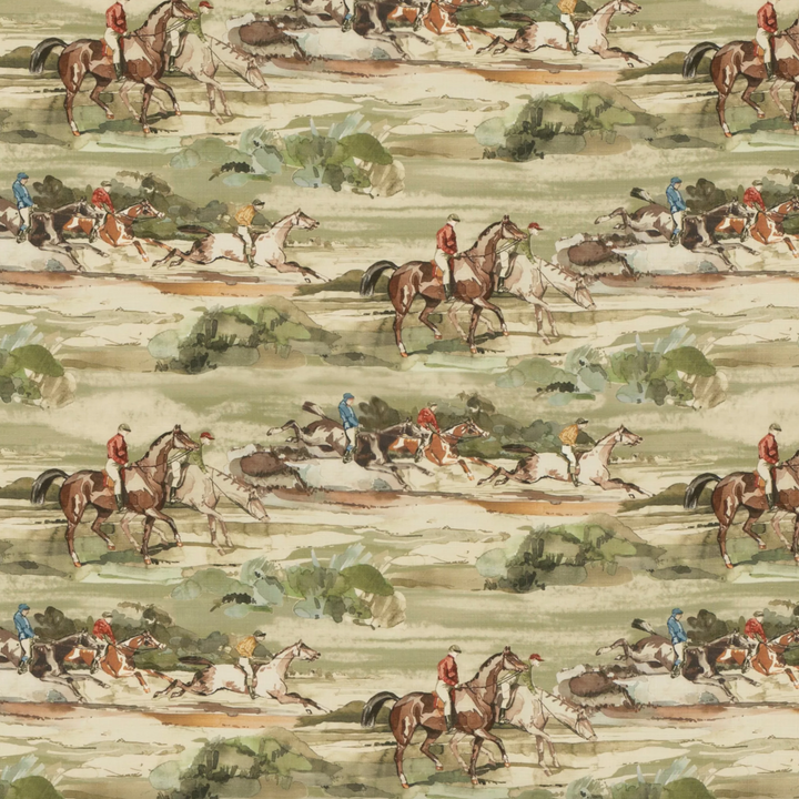 Mulberry Morning Gallop Fabric Swatch