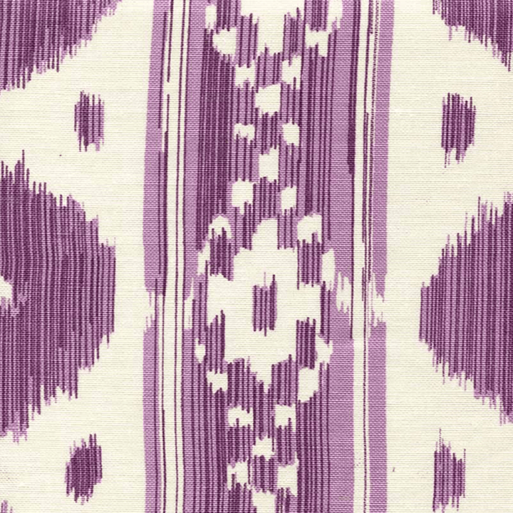 Quadrille Bali Hai Purple on Tint Fabric Swatch - Oona Pillow Design