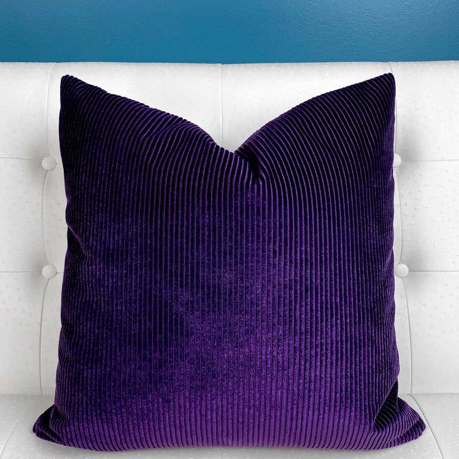 Vineyard Velvet Grape Pillow Cover - Oona Pillow Design