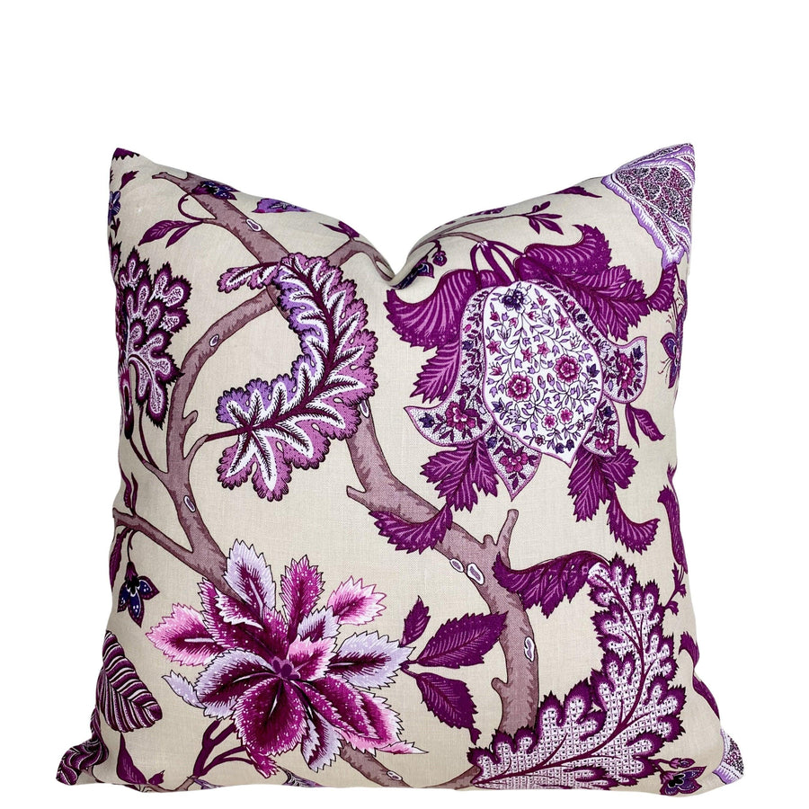Manuel Canovas Bagatelle Manganese Pillow Cover - Oona Pillow Design