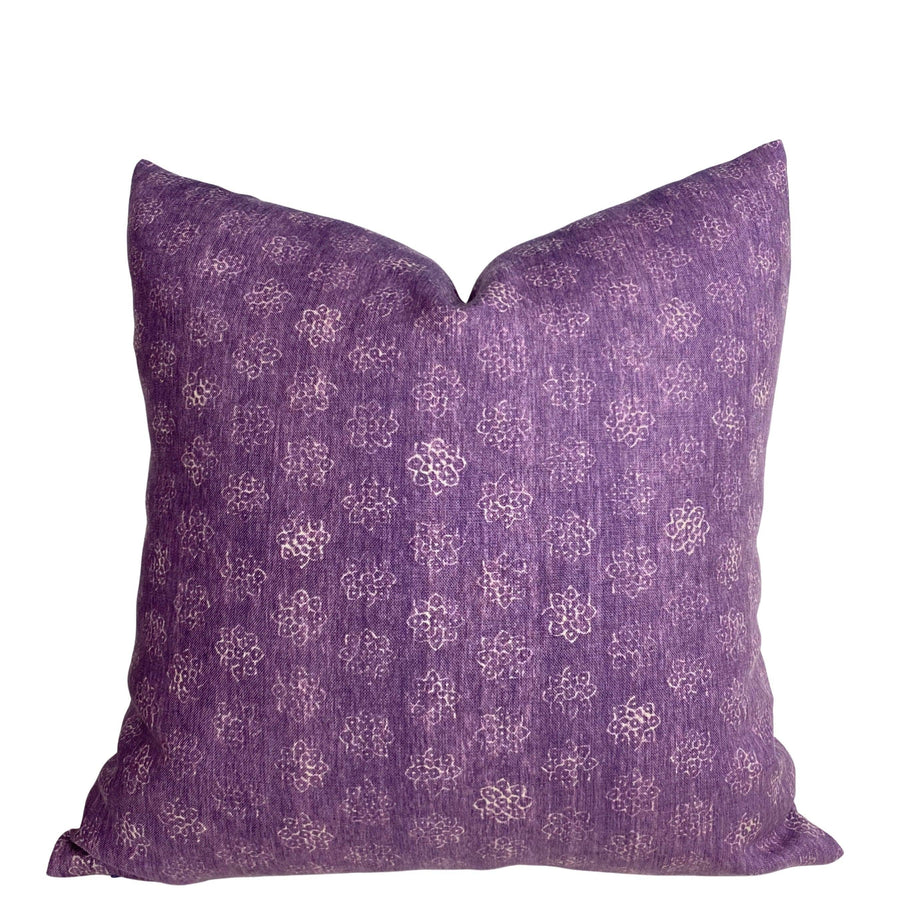 Schuyler Samperton Doshi Aubergine Pillow Cover - Oona Pillow Design