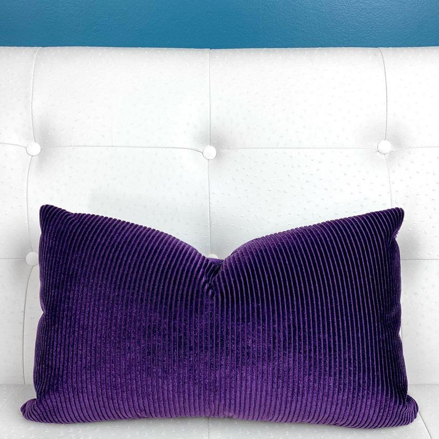 Vineyard Velvet Grape Pillow Cover - Oona Pillow Design
