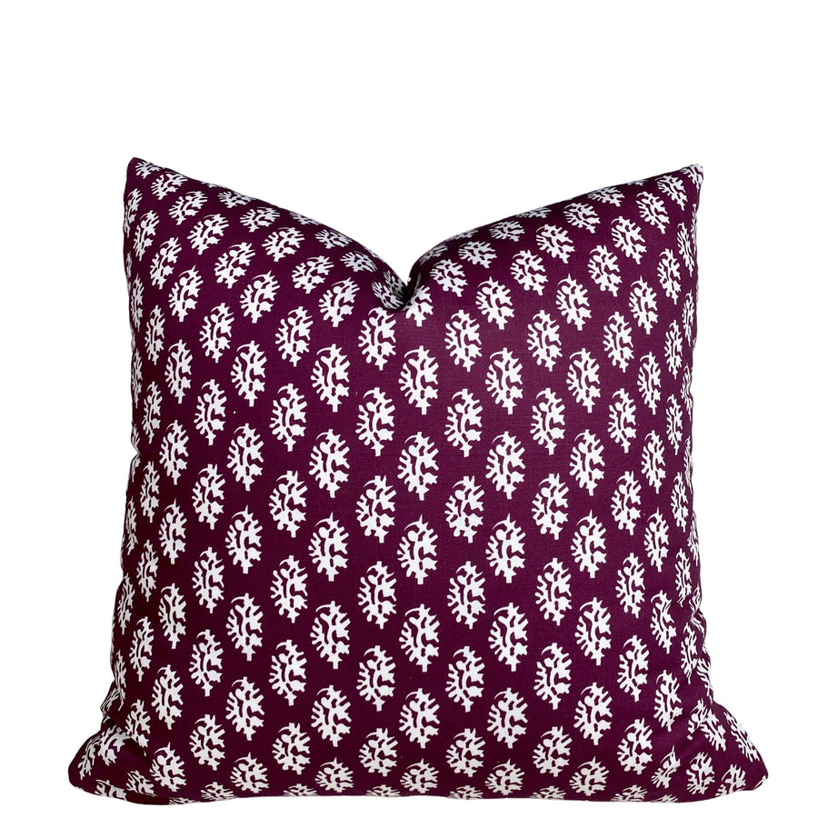 Gaston y Daniela Seijo Burdeos Pillow Cover - Oona Pillow Design